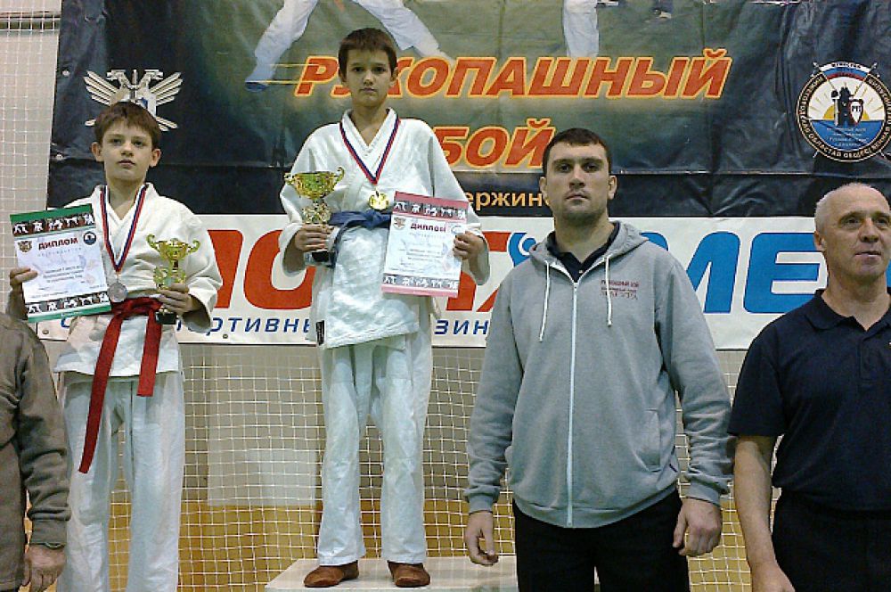 Алексей Дубоносов занял первое место в категории "14-15 лет, 39 кг"