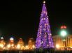 2005 год. Торжественное зажжение огней на главной елке страны состоялось 24 декабря