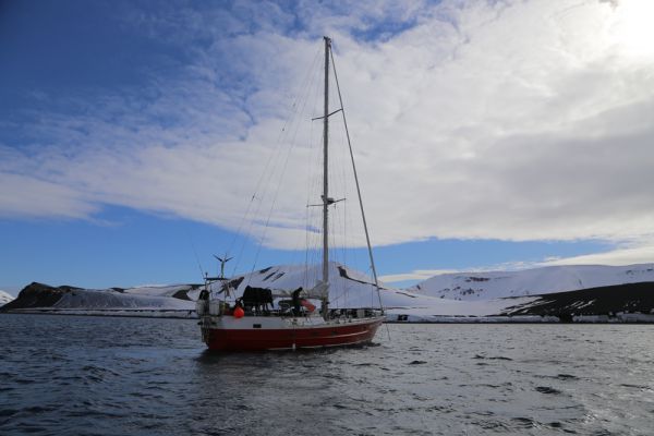 5 декабря 2014 года в 11:00 по московскому времени участники экспедиции «Антарктида-100» вышли в море на парусной яхте ледового класса из аргентинского порта  Ушуайя и взяли курс на Южные Шетландские острова. Им предстояло преодолеть один из сложнейших для мореплавания маршрутов – пролив Дрейка.