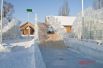 Ледовый городок «Беловодье» почти готов к открытию.