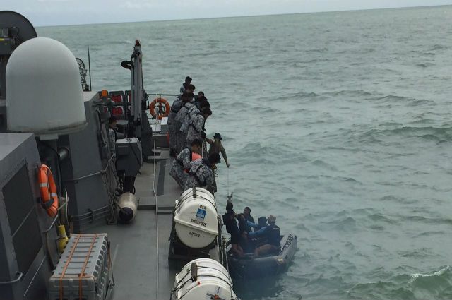 поисково-спасательная операция в Яванском море