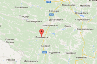 Волноваха на картах Google