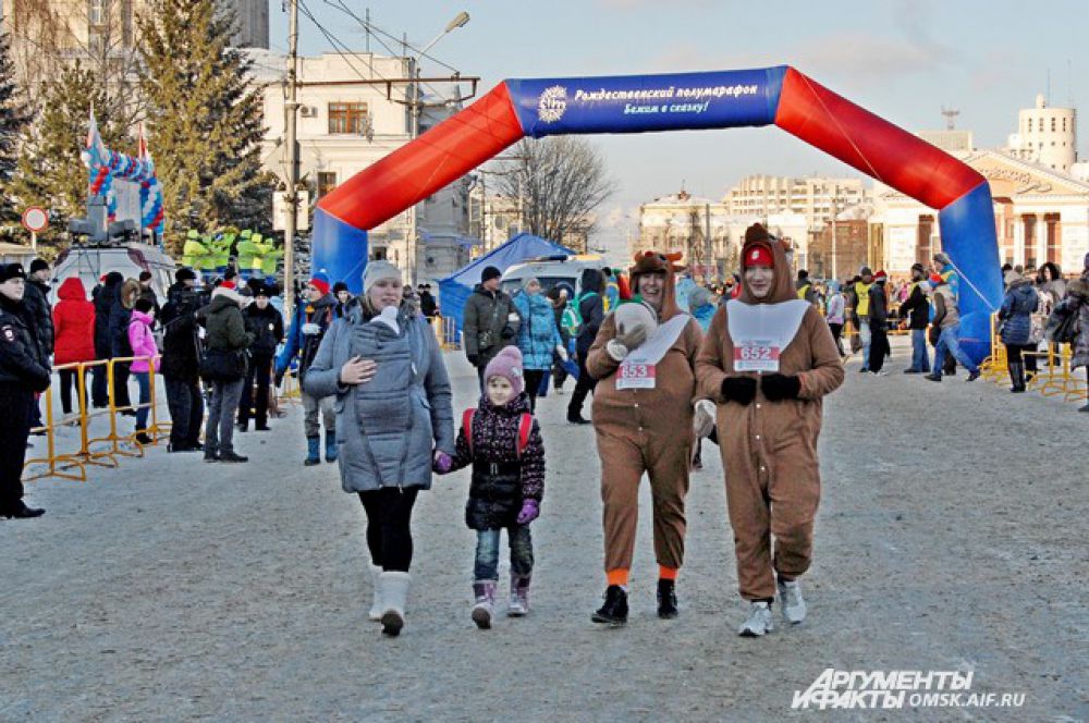 Рождественский полумарафон 2015.