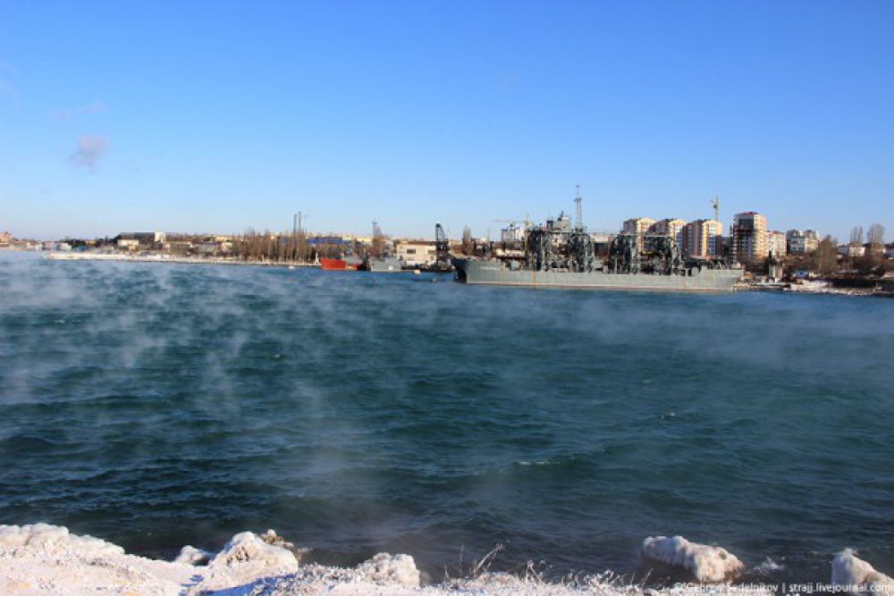 Аномальные морозы в Крыму