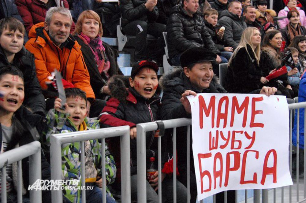 Хоккейный матч «Авангард»-«Ак Барс».
