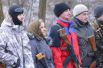 Бабушка с автоматом готовится к АТО
