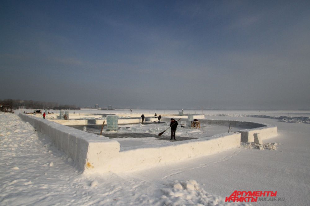 Вот так выглядит сейчас иордань.