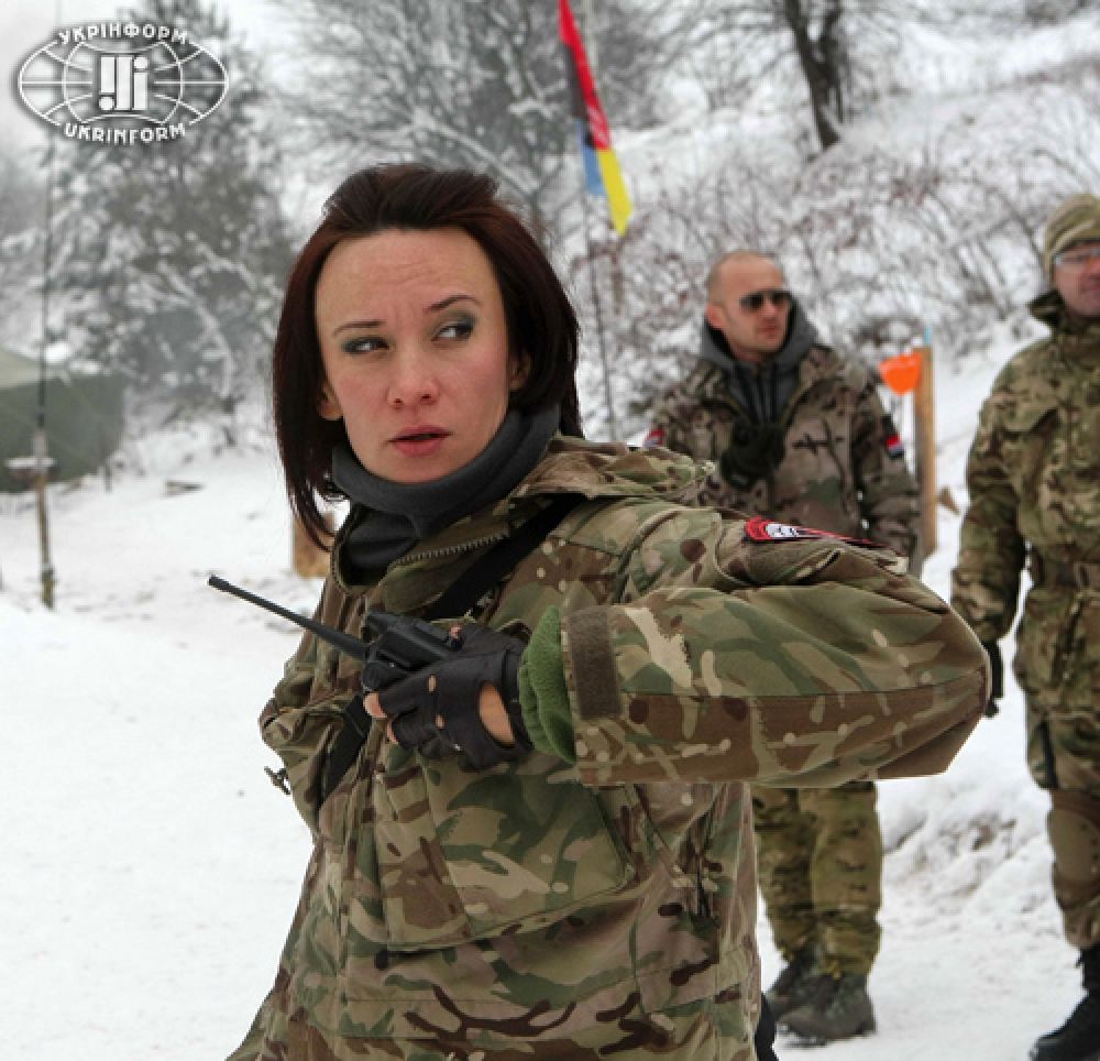 Маруся Зверобой – заместитель главы киевской областной ячейки «Правого сектора»