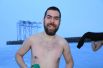 Бойцы полка «Азов» искупались на Крещение в Азовском море