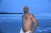 Бойцы полка «Азов» искупались на Крещение в Азовском море
