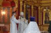 После Епископ Павел поздравил прихожан с праздником Крещения Господня.