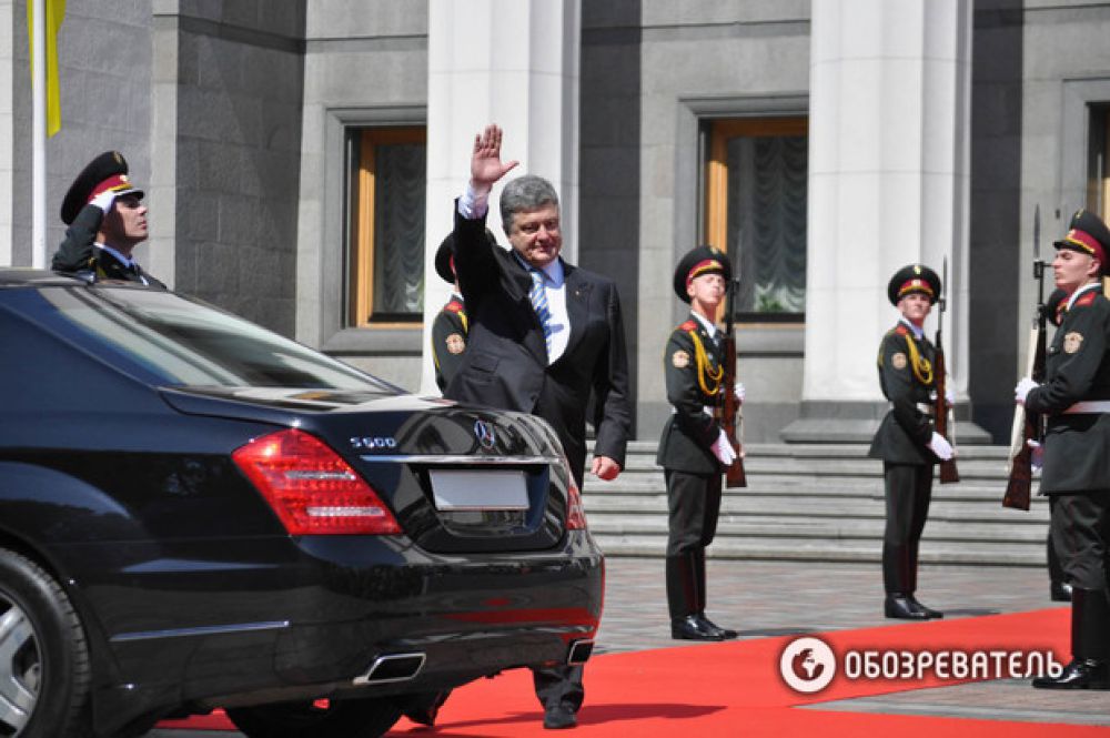 Петр Порошенко – Mercedes S 600