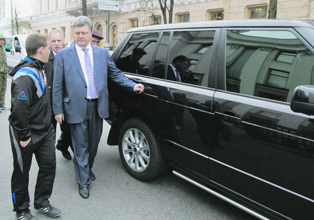 Петр Порошенко – Range rover