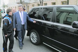 Петр Порошенко – Range rover
