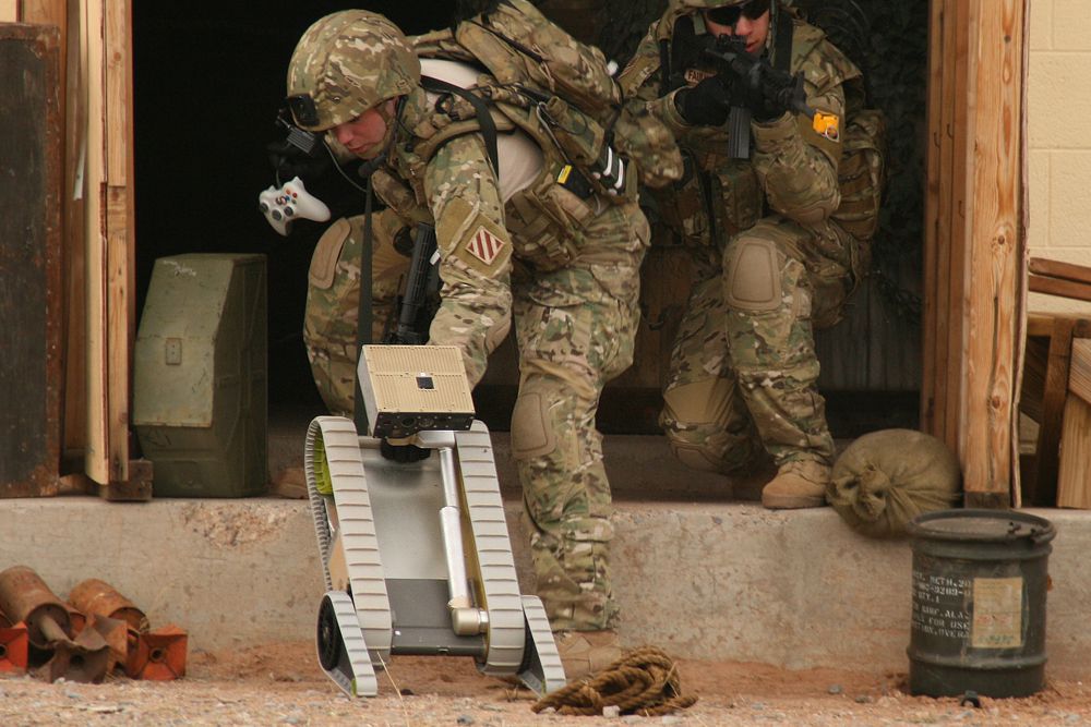 Warrior — робот военного назначения. Вес робота — около 110 кг, скорость перемещения порядка 19 км/ч. Warrior способен перемещаться по пересеченной местности, спускаться и подниматься по лестницам. Робот способен переносить 45 кг полезной нагрузки. Может быть использован при тушении пожаров, обезвреживании бомб, для перемещения раненых с поля боя.
