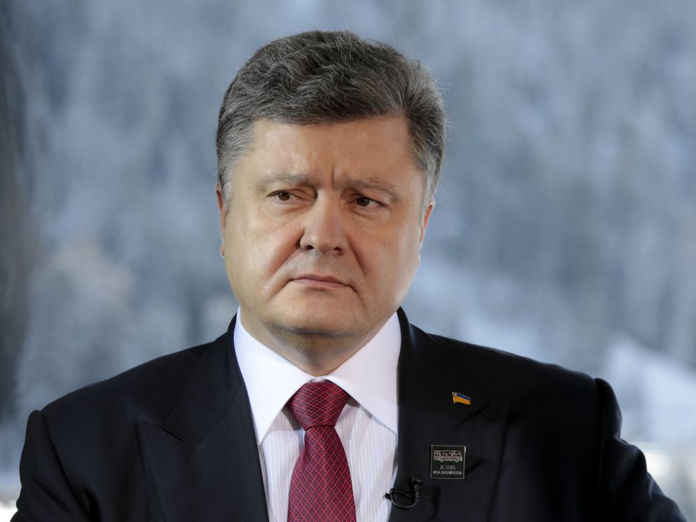 Петр Порошенко будет находиться в Давосе всего сутки, после чего вернется в Украину