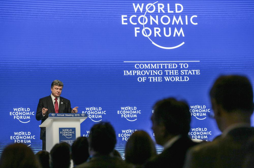 Петр Порошенко выступает перед мировым сообществом
