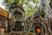 При строительстве Ангкор-Вата древние кхмеры использовали от 5 до 10 млн каменных плит, некоторые из которых весили до полутора тонн. Ученые давно нашли каменоломни, откуда брали этот строительный материал, но до сих пор было непонятно, каким же образом все это доставлялось прямо к месту строительства.