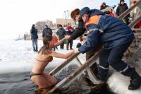 Крещенские купания пользуются популярностью у жителей Иркутской области.