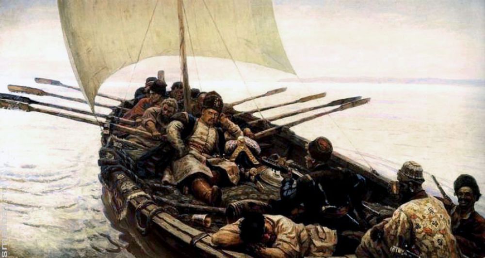 Еще одно монументальное полотно на историческую тему – «Степан Разин» - художник написал в 1907 году. В этом же году Суриков становится членом Союза русских художников.