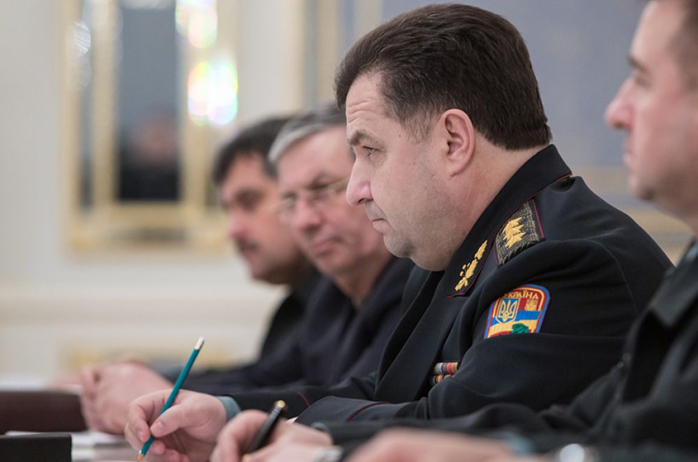 Совещание силовиков с Петром Порошенко