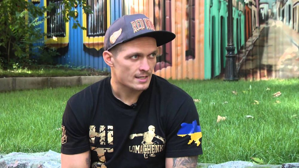 Александр Усик – украинский боксер