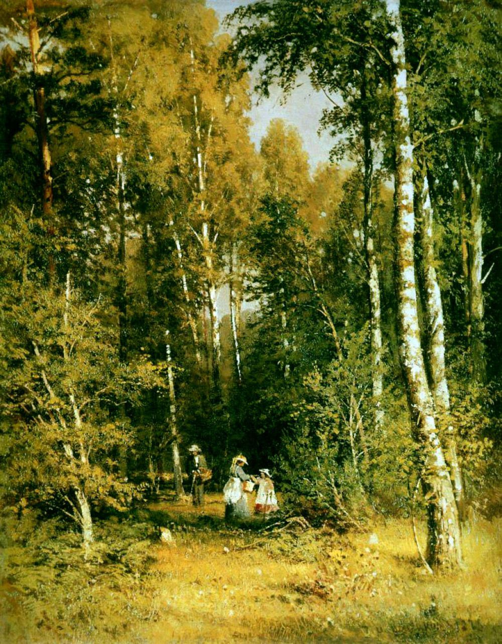 «Берёзовая роща», 1878 год.