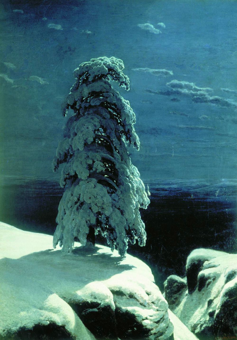 «На севере диком...», 1891 год.