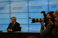 Губернатор Василий Голубев дал традиционную пресс-конференцию по итогам 2014 года