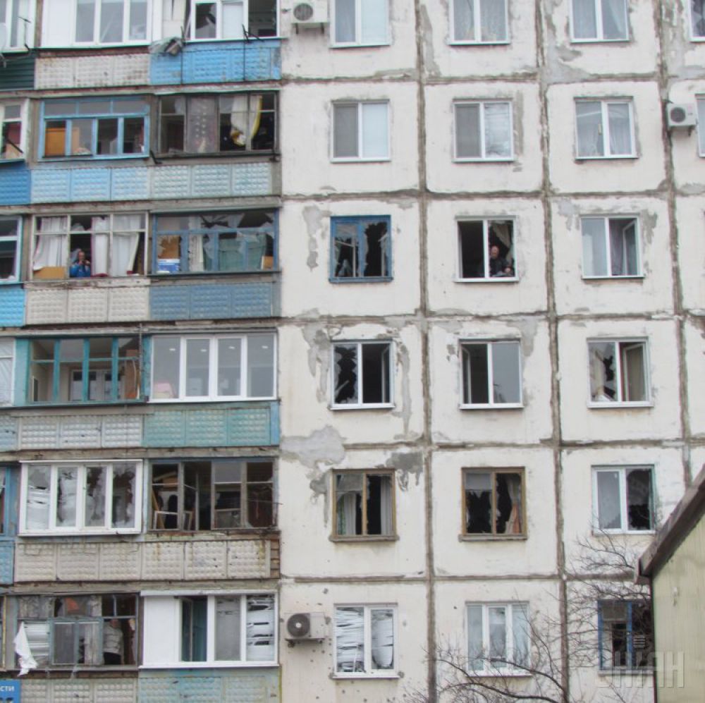 Мариуполь после обстрела