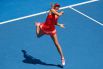 Мария Шарапова в матче четвертого раунда Australian Open против китаянки Пэн Шуай.