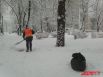 Снегопад в Киеве