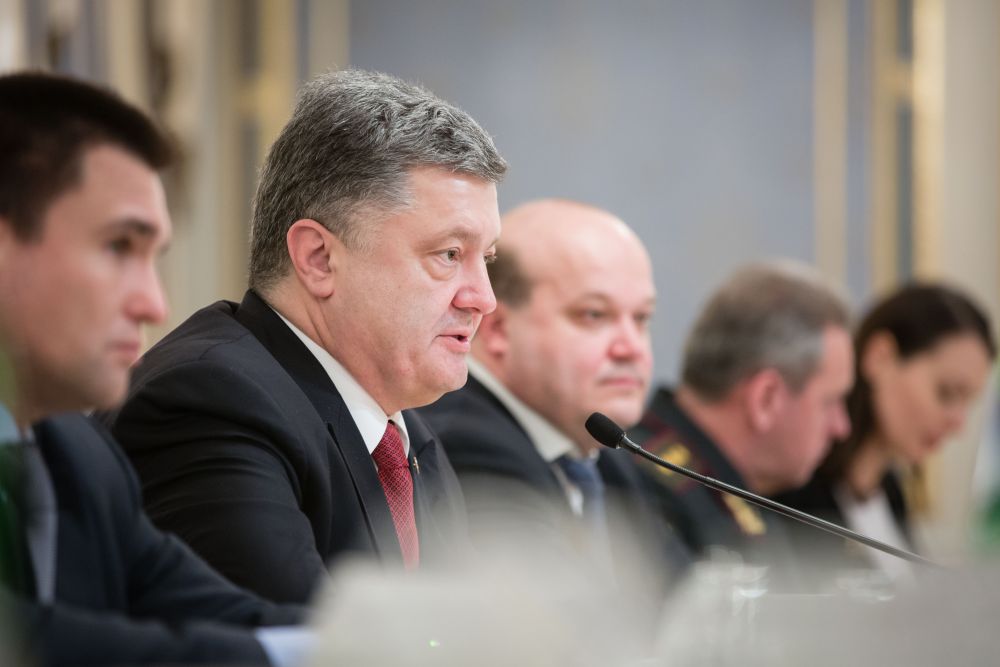 Встреча Порошенко, Олланда и Меркель в Киеве
