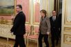 Встреча Порошенко, Олланда и Меркель в Киеве