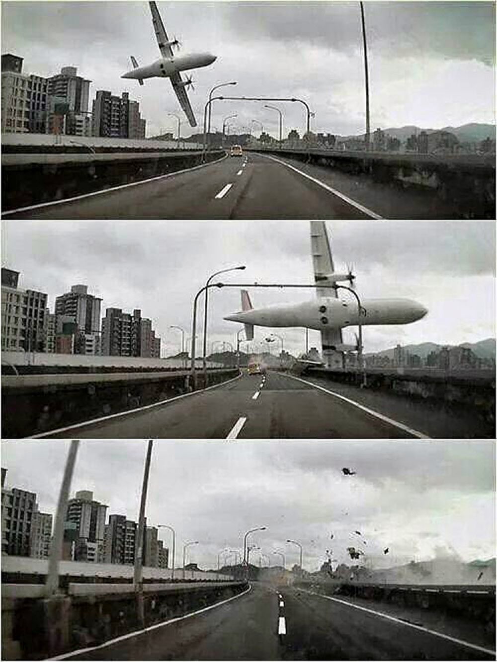 4 февраля. Падение турбовинтового самолета ATR 72-600, на борту которого находилось 53 человека (включая пассажиров и членов экипажа) недалеко от столицы Тайбэя.