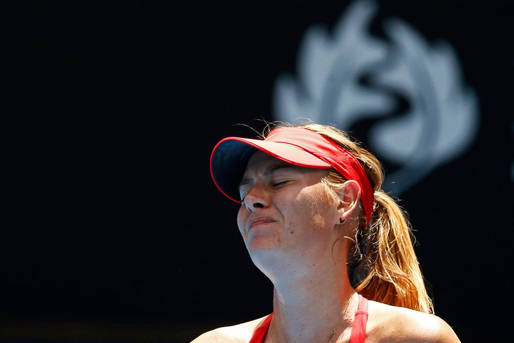 31 января. Мария Шарапова во время проигранного финала Australian Open с Сереной Уильямс.