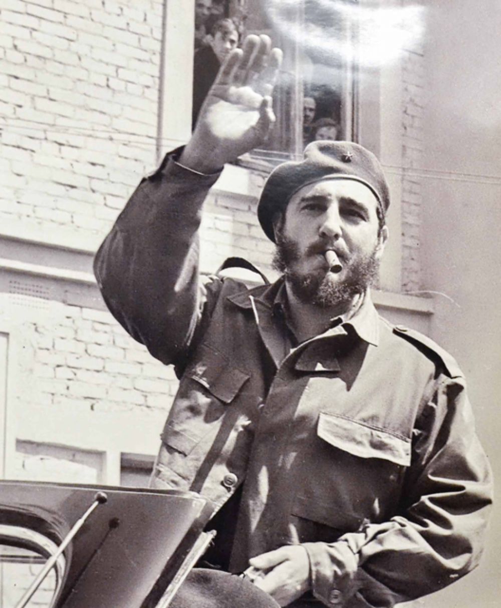 Кубинский государственный деятель Фидель Кастро, 1963 год.