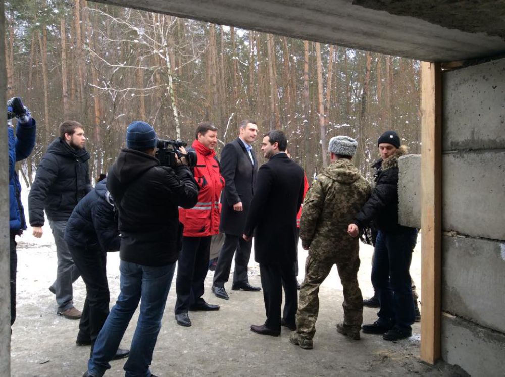 Поездка Виталия Кличко по Киеву