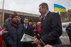 Поездка Виталия Кличко по Киеву