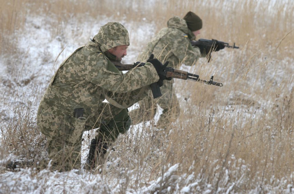 Подготовка украинских артиллеристов и танкистов