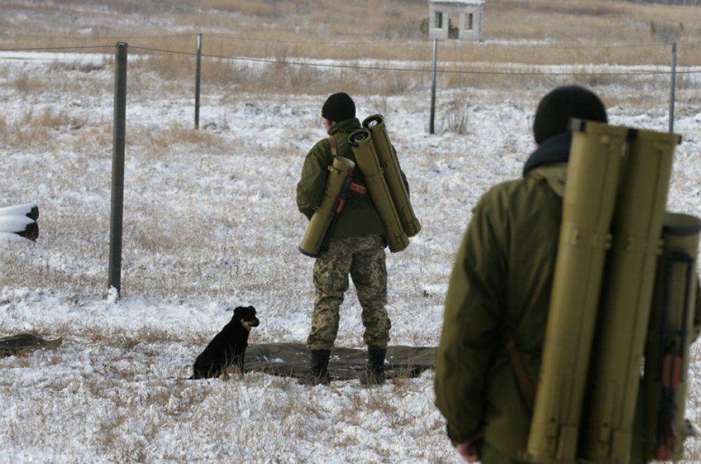 Подготовка украинских артиллеристов и танкистов