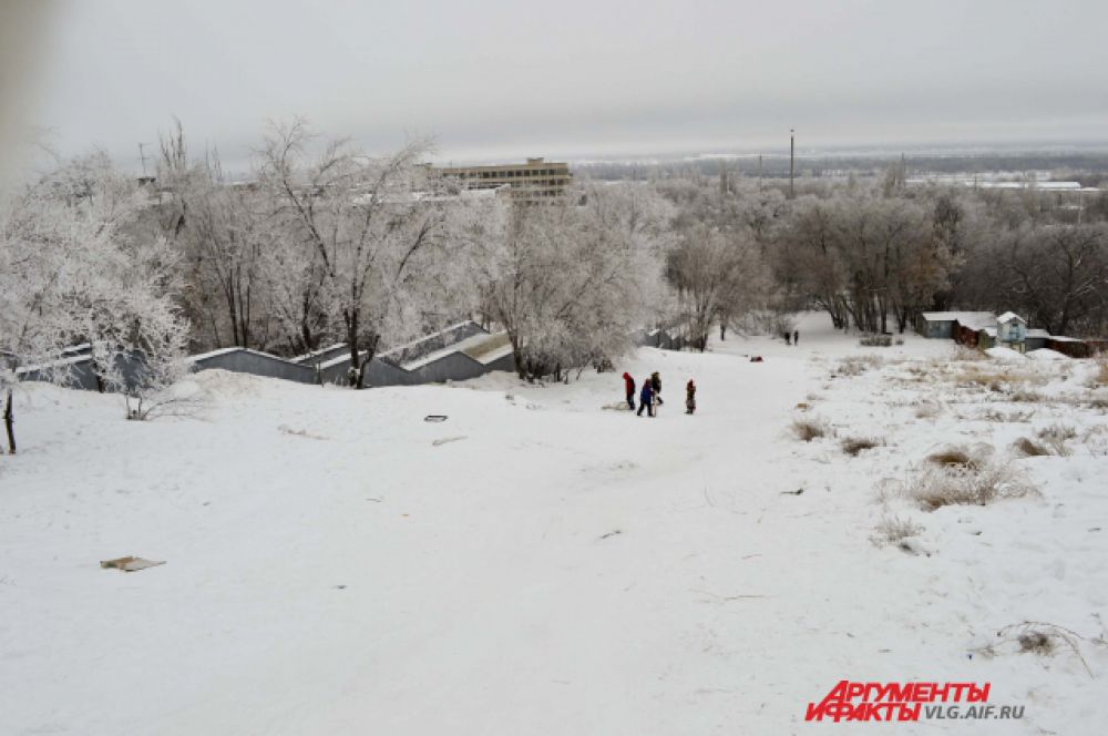 Горки в Тракторозаводском районе.