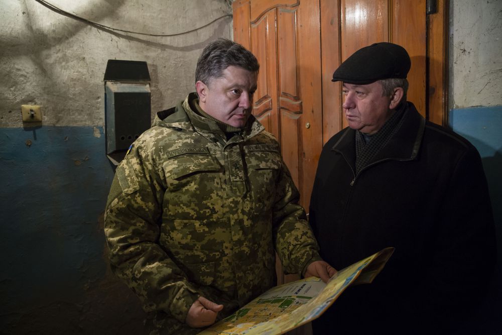 Петр Порошенко в Краматорске