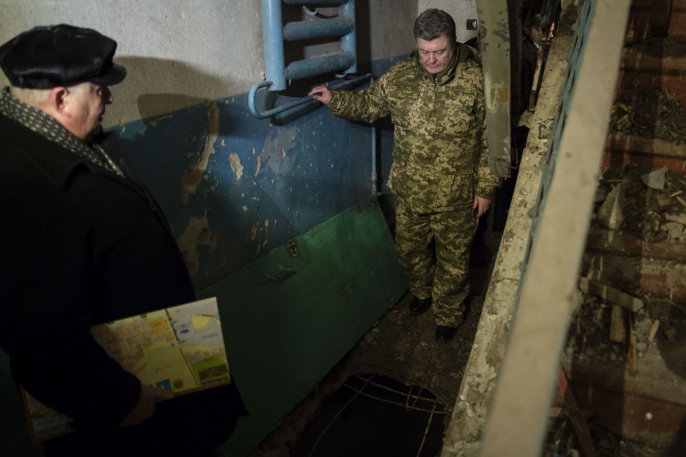 Петр Порошенко в Краматорске