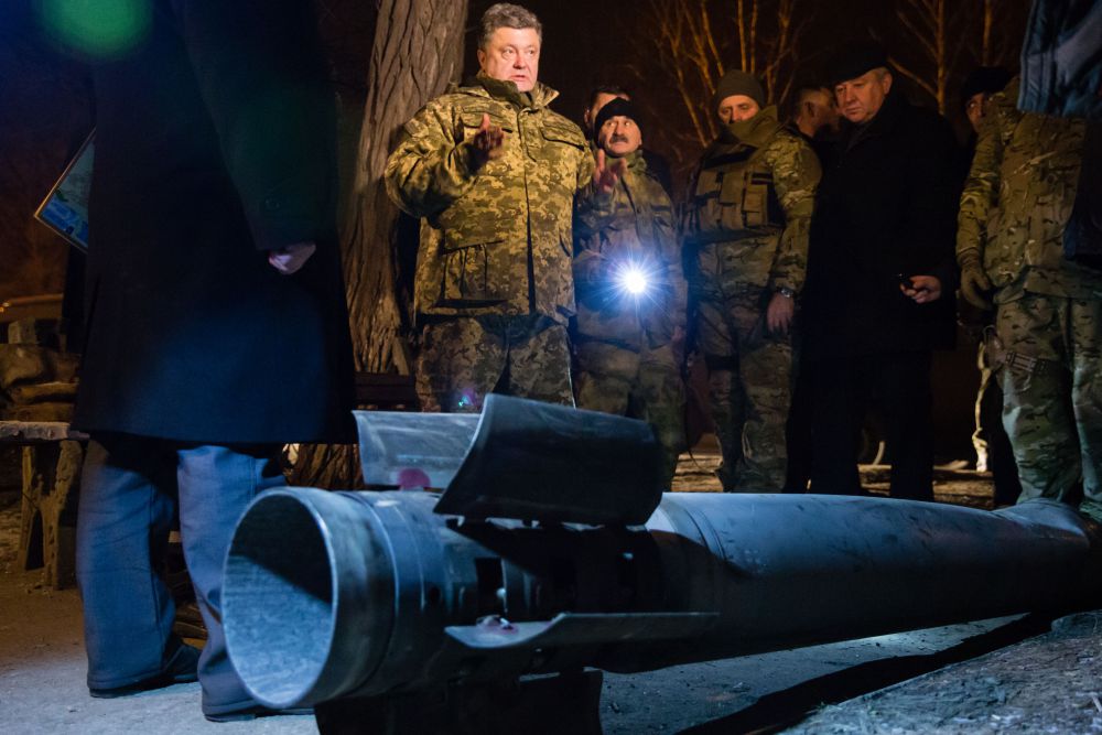 Петр Порошенко в Краматорске