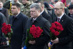 Петр Поршенко и Арсений Яценюк