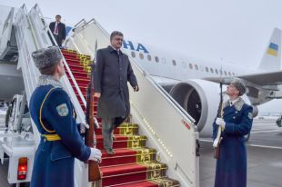 Петр Порошенко в Минске