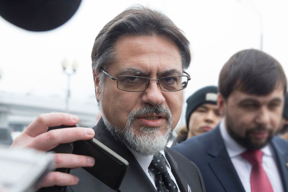 Полпред ЛНР на переговорах в Минске Владислав Дейнего.