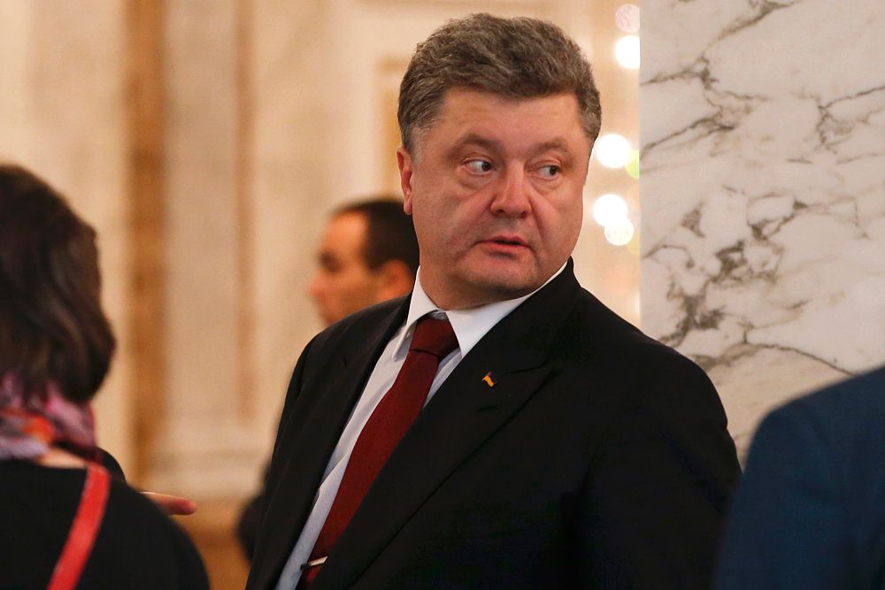 Президент Украины Петр Порошенко.