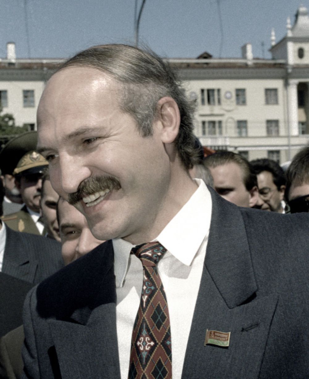 Президент Белоруссии Александр Лукашенко. 1994 год.
